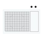 Magnetic Glass Craft Mat Scratch Heat Resistant Glass Media Cutting Mat White