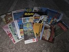 Large Lot Of Vintage Travel Brochures magazines  Fun Collection  See Photos