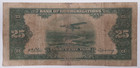1941 Issue China Bank Of Communications 25 Yuan Banknote P  160 Net Vf