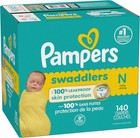 Pampers Swaddlers Diapers Size   0  newborn  10   lb   140 Count     Brand New