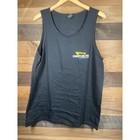 In-n-out Burger Tank Top Mens Large Black American Fire Brigade Sleeveless