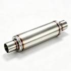 3  In outl Stainless Steel Straight-through Perforated Core 3in Argent