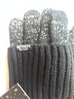 Victoria s Secret Winter Knit Gloves Sparkle Black