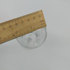 Antique Clear Cristal D arques Durand Fluted Champagne Pressed Glass Footed 
