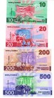 Lot Set Of 4 Banknotes Zambia Kwacha 10 20 200 500 2024 2025  New New Unc
