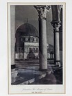 Yaacov Ben Dov Antique Photogravure  jerusalem  The Mosque Of Omar   Ca  1920