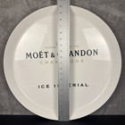 Moet   Chandon Ice Imperial Champagne Round Serving Tray Rare Vendor Exclusive