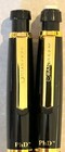 Sanford 18k Gold-plated Gloss Black Phd Pen And Pencil Set - Real Gold Plated 