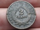 1864 Two 2 Cent Piece- Large Motto  Fine Details