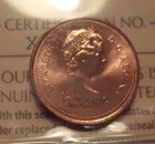 Super Gem Canada Elizabeth Ii 1979 Rot Die Small Cent - Iccs Ms-66  xcx 224 
