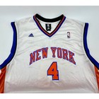 Vtg Adidas New York Knicks Nate Robinson 4 Nba Jersey Mens Xl White 7994a 07