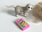 Vintage Barbie Cats Bobble Heads Kitten Cat With Fur Marshmallow