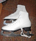 Ccm Gold Medal Women s Figure Skates New Size 8 White In Box Model W-gm
