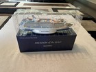 Brand New In Box Royal Caribbean Freedom Of The Seas Model Cruise Ship Resin 12   