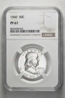 1960 - 1963 50c Proof Silver Franklin Half Dollar Ngc Graded Pf 67 Four Coin Lot