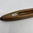 Vintage Wooden Loom Weaving Shuttle 14 5    Boat Style Textile Tool