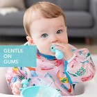 Baby Utensils Set  Chewtensils Silicone Spoons For Dipping  Self-feeding