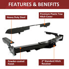 Class 3 Tow Trailer Hitch Receiver W  Hitch Cove For Toyota Highlander 14-19