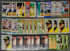Huge Rickey Henderson Baseball Card Lot Of  100  Athletics Hof Value 