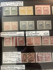 Page Of Estonia Stamps  pairs  With Cancels Scott 33 39-46 55-57