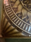 Antique Decorative Arts   Crafts Hamilton Ohio Tile  Mandala