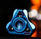 Fidget Hand Spinner Toy Silent Bearing Titanium Alloy Finger Gyro Relieve Stress