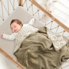 Lulumoon Muslin Quilt Blanket  Crib Blanket For Baby And Toddler 47x47 Inches   