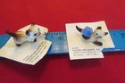 Vintage Hagen-renaker  Playful Siamese Cat kitten Miniature Figurine-set Of 2