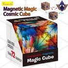 Magnetic Magic Cube Variety Changeable Anti Stress 3d Hand Flip Puzzle Toy Gift 