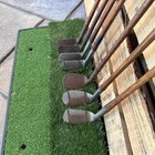 Vintage Hickory Shaft Golf Irons    5 Spalding Kro-flite   2 Unmarked Early 1900s