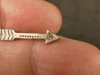 Navajo Fred Harvey Silver Arrow Pin 1920 s   1930 s Tucson Estate