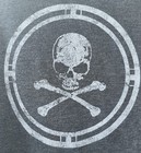 Kenny Chesney Blue Chair Bay Skull   Crossbones Women   s Fitted Tee Sz Xl   read