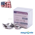 10box Dental Metal Matrices Matrix Band Sectional Contoured Refill S m l 50  m