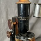 1915 Brass Bausch   Lomb Microscope And Optics