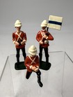 Rare Vintage British Bull Dogs  Three Soldier Set  signal Corps  Unit