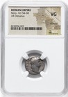 Nero 54-68 Ad  Roman Empire Ar Denarius Ancient Caesar Rare Rome Silver Coin Ngc