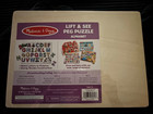 Melissa   Doug See-inside Alphabet Peg Educational Puzzle Toddlers 3  New Sealed