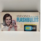 Sylvania Flashbulbs Blue M2b Blue Dot Vintage 12 Pack