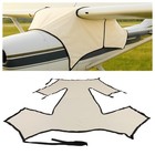 Aircraft Cabin Cover Windshield Cover White Canvas For Cessna 150 Cessna 152