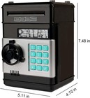 Electronic Piggy Bank  Mini Atm Password Money Bank Cash Coins Saving Box