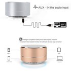 Mini Portable Bluetooth Speaker Rechargeable Wireless Stereo Bass Usb tf fm Mode