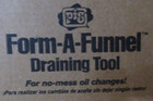 Pig 18611 Form-a-funnel Draining Tool Funnel