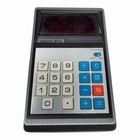 Vintage Unisonic Calculator 811l With Black Case   Manual For Parts Untested