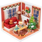 Rolife Christmas Super Creator Twinkling Christmas Eve Miniature House Xmas Gift
