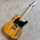 Full-size 39  Single Cutaway Trans-yellow Electric Guitar Package W  Maple Neck