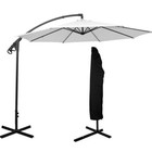 Patio Umbrella Cover Waterproof Parasol Cover W zipper For 7 8 9 10 11 12 13ft