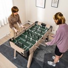 54 Inch Foosball Table Arcade Soccer Game Table With 2 Balls And 26 Players-natu