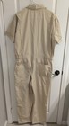 Lightweight Khaki Shortsleeve Coveralls Jumpsuit Boiler Suit Mechanic Festival