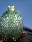 Keene Cornucopia   Fruit Basket Giii-7 Half Pint Pontil Bottle W small Crack  