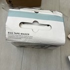 Bias Tape Maker Tool With 6 Different Tips For Sewing And Quilting   Open Box